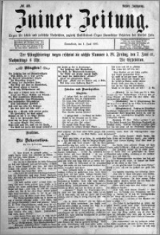 Zniner Zeitung 1895.06.01 R.8 nr 42