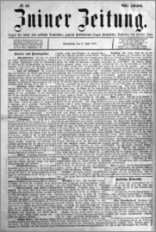 Zniner Zeitung 1895.06.08 R.8 nr 43