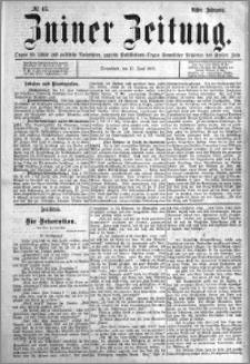 Zniner Zeitung 1895.06.15 R.8 nr 45
