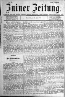 Zniner Zeitung 1895.06.22 R.8 nr 47