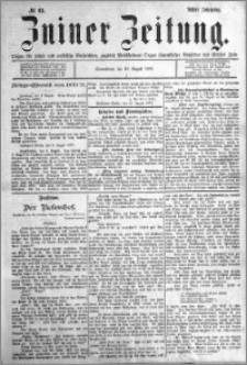 Zniner Zeitung 1895.08.10 R.8 nr 61