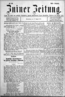 Zniner Zeitung 1895.08.17 R.8 nr 63