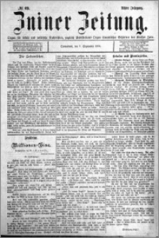 Zniner Zeitung 1895.09.07 R.8 nr 69
