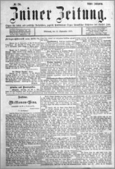 Zniner Zeitung 1895.09.11 R.8 nr 70