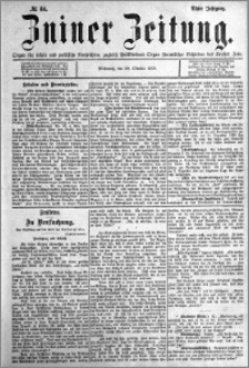 Zniner Zeitung 1895.10.30 R.8 nr 84