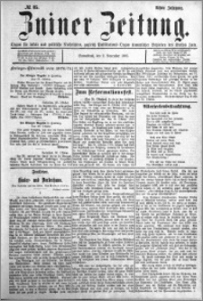 Zniner Zeitung 1895.11.02 R.8 nr 85