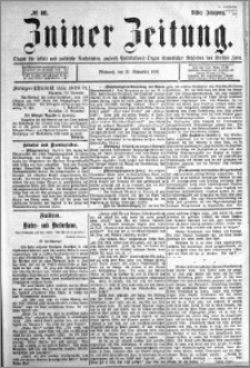 Zniner Zeitung 1895.11.13 R.8 nr 88