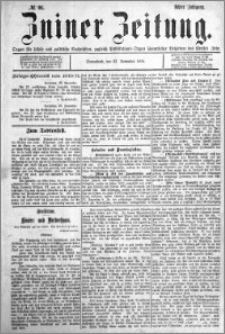 Zniner Zeitung 1895.11.23 R.8 nr 91