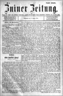 Zniner Zeitung 1896.01.15 R.9 nr 5
