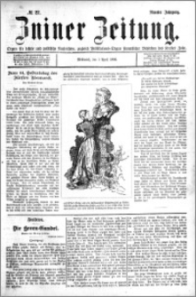 Zniner Zeitung 1896.04.01 R.9 nr 27