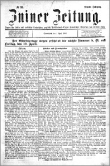 Zniner Zeitung 1896.04.04 R.9 nr 28