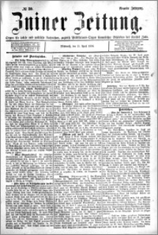 Zniner Zeitung 1896.04.15 R.9 nr 30