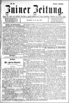 Zniner Zeitung 1896.04.18 R.9 nr 31