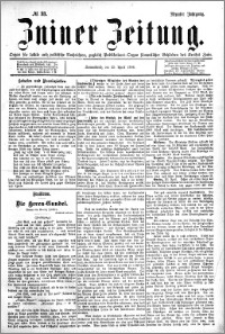Zniner Zeitung 1896.04.25 R.9 nr 33