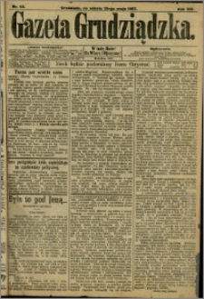 Gazeta Grudziądzka 1907.05.25 R.14 nr 63 + dodatek