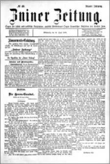 Zniner Zeitung 1896.06.24 R.9 nr 49