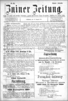 Zniner Zeitung 1896.08.12 R.9 nr 63