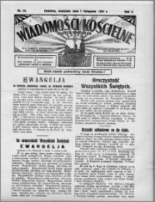 Wiadomości Kościelne : (gazeta kościelna) : dla parafij dekanatu chełmżyńskiego 1931, R. 3, nr 44