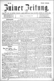 Zniner Zeitung 1896.11.18 R.9 nr 91