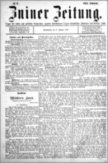Zniner Zeitung 1898.01.08 R.11 nr 3