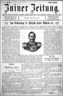 Zniner Zeitung 1898.01.26 R.11 nr 8