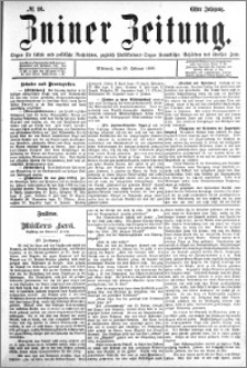 Zniner Zeitung 1898.02.23 R.11 nr 16