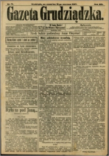 Gazeta Grudziądzka 1907.06.13 R.14 nr 71 + dodatek
