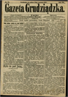 Gazeta Grudziądzka 1907.06.15 R.14 nr 72 + dodatek