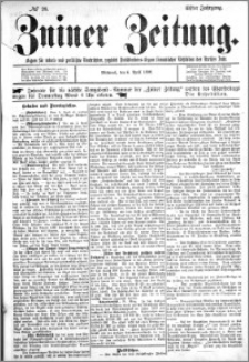 Zniner Zeitung 1898.04.06 R.11 nr 28