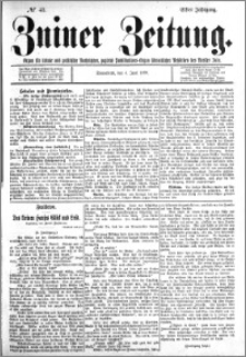 Zniner Zeitung 1898.06.04 R.11 nr 43