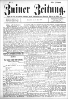 Zniner Zeitung 1898.06.11 R.11 nr 45