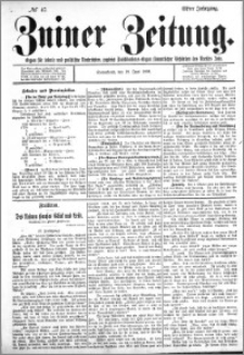 Zniner Zeitung 1898.06.18 R.11 nr 47