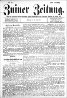 Zniner Zeitung 1898.07.27 R.11 nr 58