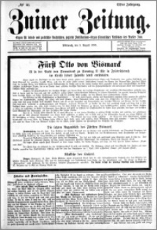 Zniner Zeitung 1898.08.03 R.11 nr 60