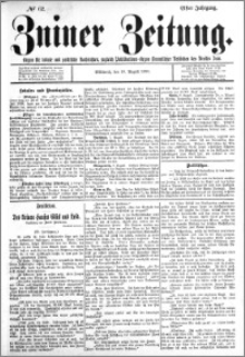 Zniner Zeitung 1898.08.10 R.11 nr 62