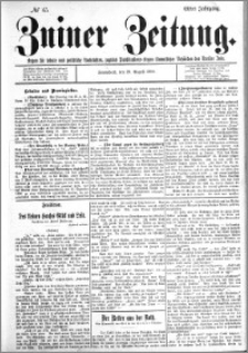 Zniner Zeitung 1898.08.20 R.11 nr 65