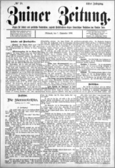 Zniner Zeitung 1898.09.07 R.11 nr 70