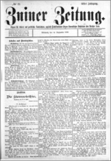Zniner Zeitung 1898.09.14 R.11 nr 72