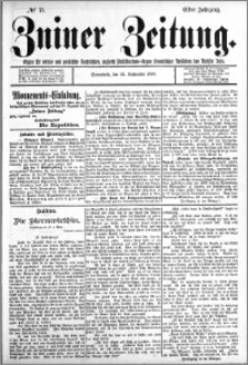 Zniner Zeitung 1898.09.24 R.11 nr 75