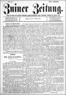 Zniner Zeitung 1898.10.26 R.11 nr 84