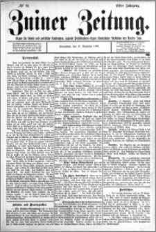 Zniner Zeitung 1898.11.19 R.11 nr 91