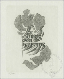 Ekslibris Karla Dedeciusa II