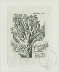 Ekslibris Ashek Kreowski (Arborvitae)