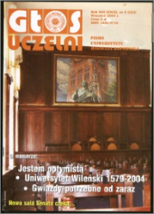 Głos Uczelni : pismo Uniwersytetu Mikołaja Kopernika R. 13=29 nr 9 (2004)
