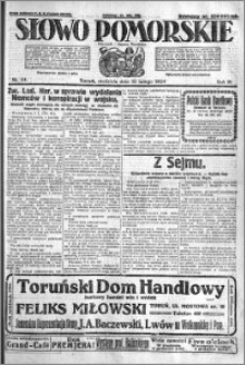 Słowo Pomorskie 1924.02.10 R.4 nr 34