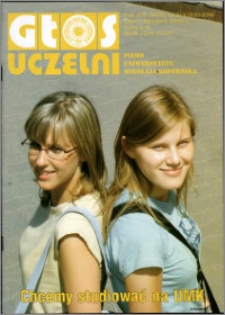 Głos Uczelni : pismo Uniwersytetu Mikołaja Kopernika R. 14=30 nr 7/8 (2005)