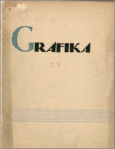 Grafika : organ Związku Polskich Artystów Grafików i Zrzeszenia Kierowników Zakładów Graficznych R. 3 z. 5 (1934)