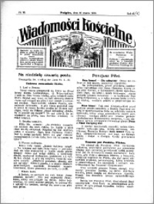 Wiadomości Kościelne : przy kościele w Podgórzu 1929-1930, R. 1, nr 18