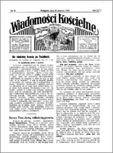 Wiadomości Kościelne : przy kościele w Podgórzu 1929-1930, R. 1, nr 31