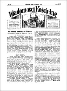 Wiadomości Kościelne : przy kościele w Podgórzu 1929-1930, R. 1, nr 39
